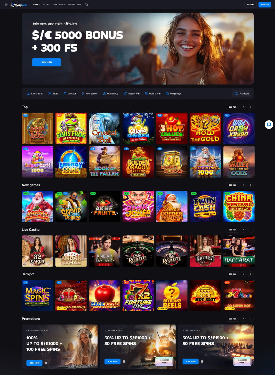 Lucky Vibe Casino